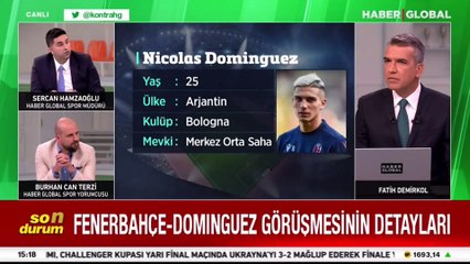 Fenerbahçe - Nicolas Dominguez görüşmesinin detayları