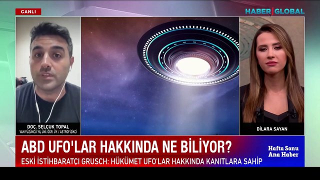 Eski istihbaratçı Grusch: Hükümet UFO'lar hakkında kanıtlara sahip... ABD UFO'lar hakkında ne biliyor? Uzman isim Haber Global'de değerlendirdi