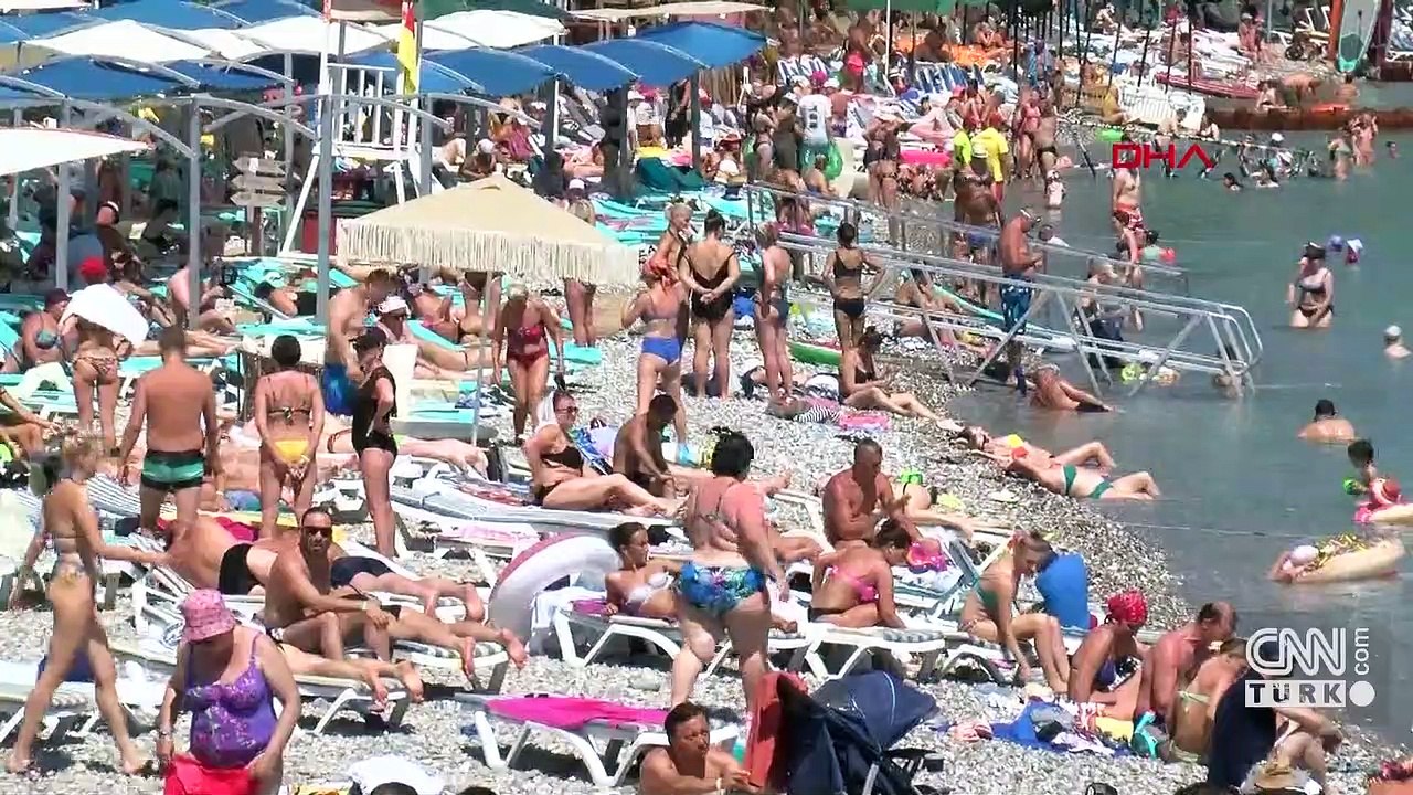 Antalya'da turist rekoru
