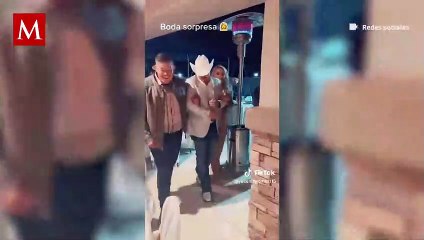 Mujer organiza boda sorpresa para su prometido y se hace viral