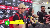 Alexandre Pato fala sobre a titularidade e do novo parceiro de campo, James Rodríguez