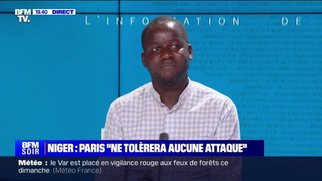 Manifestation anti-Français au Niger: Ça en dit beaucoup sur la perte d'influence de la France , explique le journaliste Oussmane Ndiaye