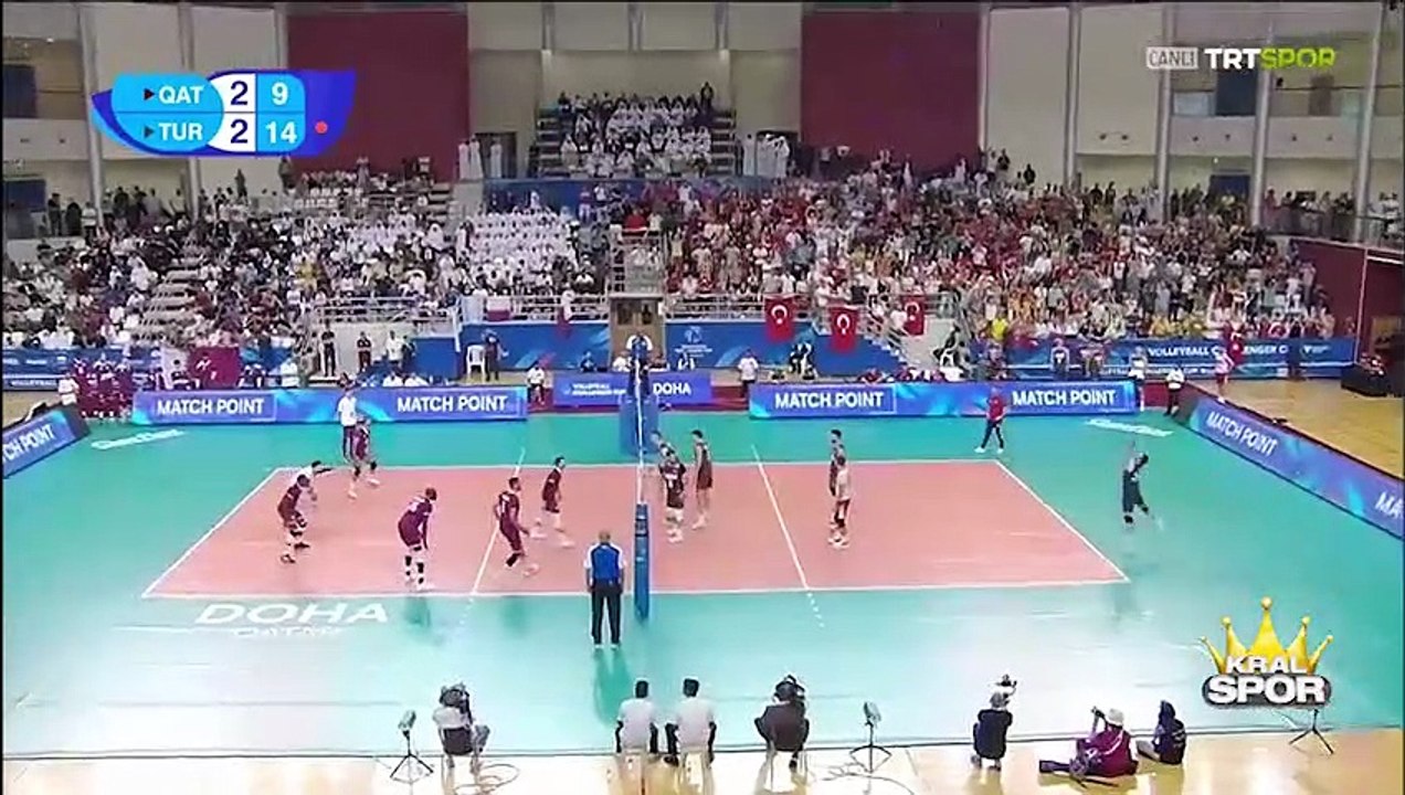 A Milli Erkek Voleybol Takımı, Katar’ı 3-2 yenerek 2024 Voleybol Milletler Ligi’ne katılma hakkı kazandı