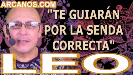 ♌️#LEO #TAROT♌️ Te guiarán por la senda correcta  ✨ARCANOS.COM✨
