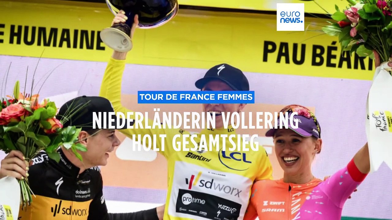 8 Etappen, fast 1000 Km: Niederländerin Vollering gewinnt Frauen-Tour