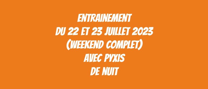 pyxis de nuit le 23 juillet 23