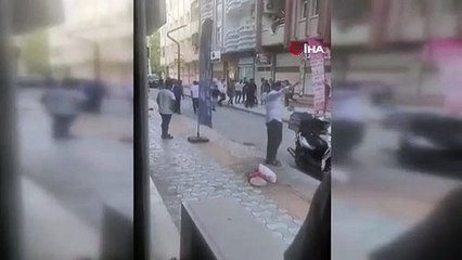 Images de combats armés entre familles hostiles à Nusaybin