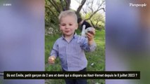 Disparition d'Émile, 2 ans : 