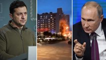 Moskova'ya yapılan İHA saldırısı sonrası Zelenski'den Putin'i kızdıracak sözler: Savaş yavaş yavaş Rusya topraklarına dönüyor
