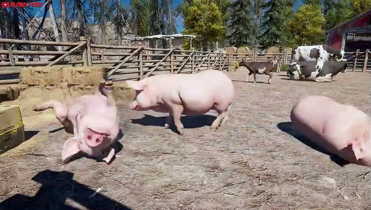 Cougar Puma Mountain Lion Attacks - What happens when a cougar attacks the Village (Animated)