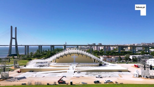 Câmara de Lisboa divulga imagens aéreas do Parque Tejo. Ora veja