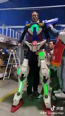 Mobile Suit Gundam 機動戦士ガンダム  The 2.6M Tall Gundam Exia Cosplay Suit Up