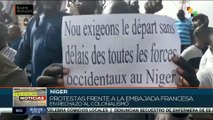teleSUR Noticias 17:30 30-07: Níger: Fuertes manifestaciones frente embajada de Francia