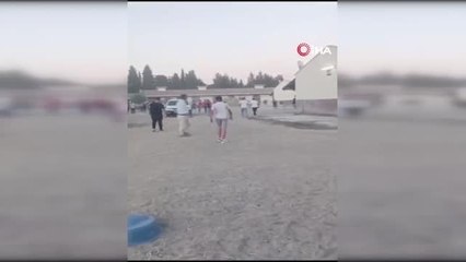 İzmir'deki hipodromda meydan muharebesi gibi kavga kamerada: 6 yaralı