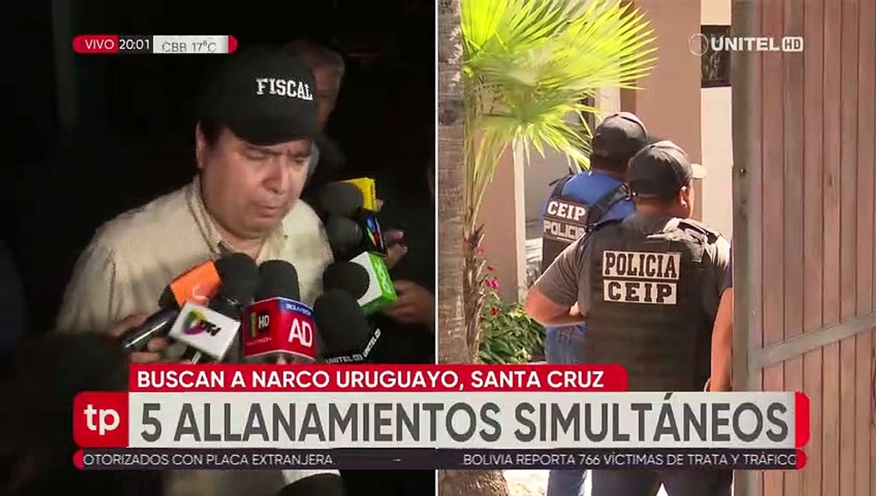 Allanan al menos 5 inmuebles vinculados a peligroso ‘narco’ uruguayo Sebastián Marset y secuestran vehículo de lujo
