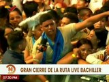 Jóvenes bachilleres expresan su alegría al cierre de La Ruta Live Bachiller 2023