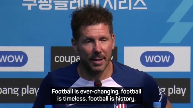 Simeone defends Atletico Madrid's 'timeless' style of play