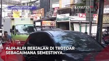 Keras! Warga Kecam Alih Fungsi Trotoar Jadi Parkir, Komplain Puluhan Tahun Nihil Hasil