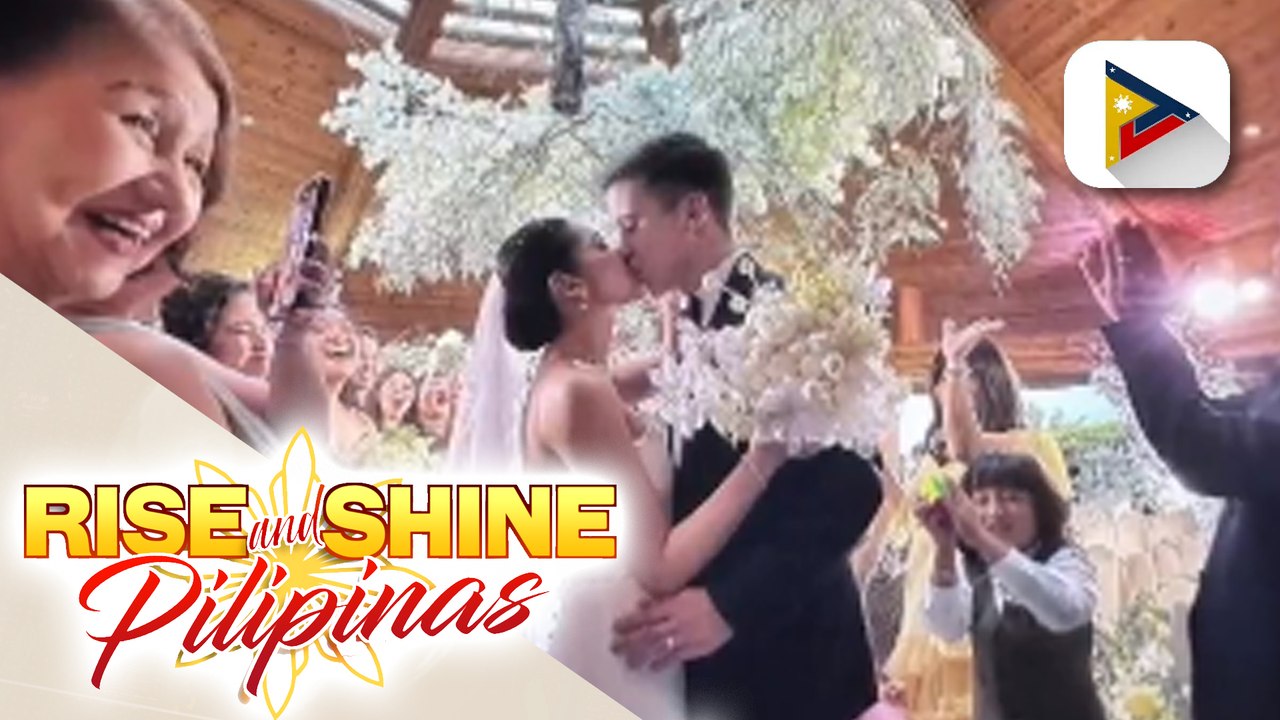 TALK BIZ | Maine Mendoza at Arjo Atayde, pinakilig ang fans sa kanilang prenup video