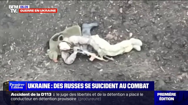 Guerre en Ukraine: piégés, des soldats russes se suicident au combat