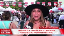 Fiestas Patrias: cientos de peruanos en distintas partes del mundo rinden homenaje al país
