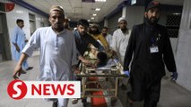 Suicide bomb at political rally in Pakistan kills more than 40