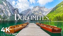 Dolomites in Italy 4K • Relaxation Film • Peaceful Relaxing Music • Nature 4k Video UltraHD