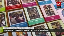 PRI en Senado exige comparecencia de Leticia Ramírez por libros de texto gratuitos