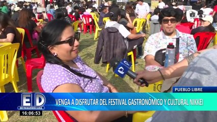 Así se desarrolla en Festival Gastronómico y cultural Nikkei