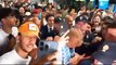 Lazio, bagno di folla per Isaksen a Fiumicino - VIDEO