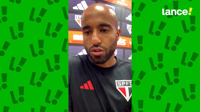 Lucas Moura lamenta derrota em reestreia, mas confia em recuperação do São Paulo