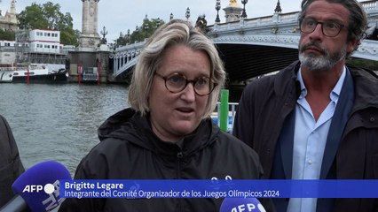 Preocupación hacia París-2024, prueba de natación en el Sena anulada por polución