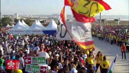 Messe du Pape François le 6 aout 2023 à l'occasion des Journées Mondiales de la Jeunesse