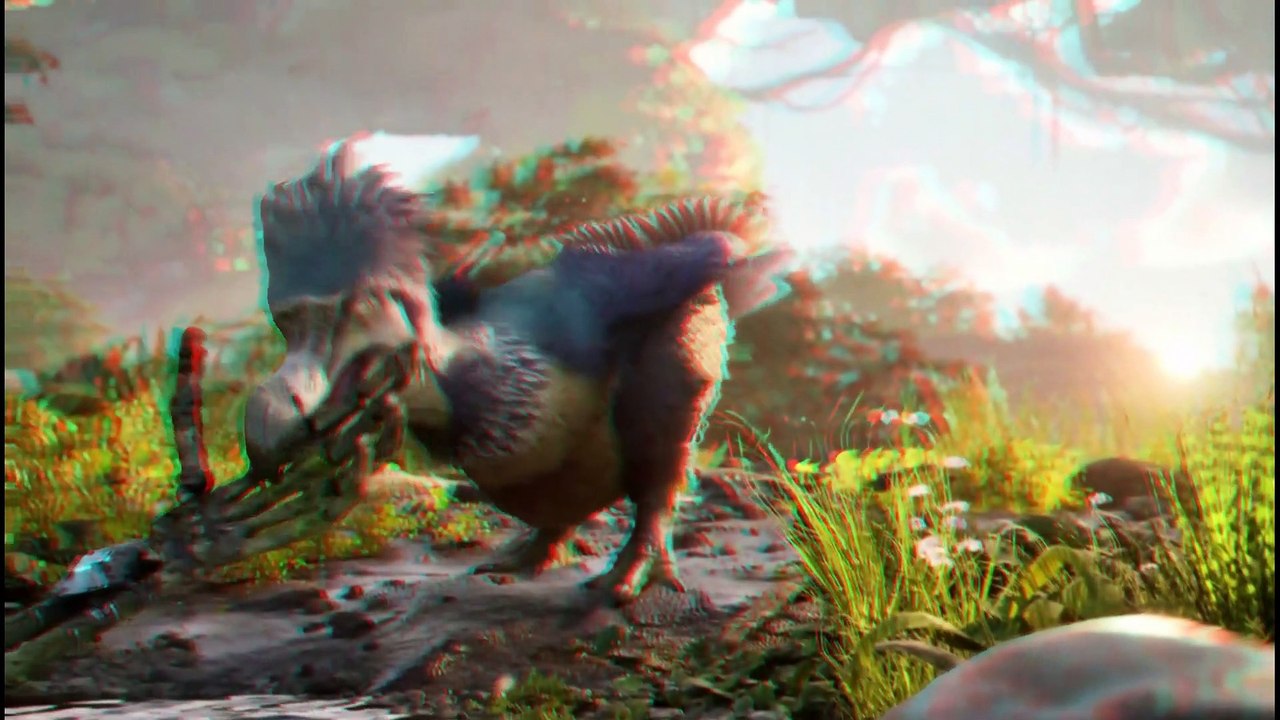 Anaglyph Red Blue | Ark 2 New Game Trailer