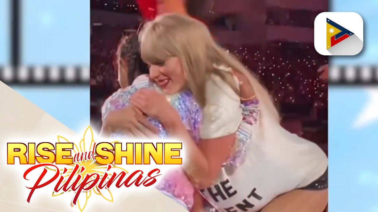 TALK BIZ | Taylor Swift, niyakap ang anak ni Kobe Bryant sa kanyang The Eras Tour sa L.A.