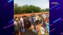 Kedubes Prancis di Niger Diamuk Berjubel Demonstran