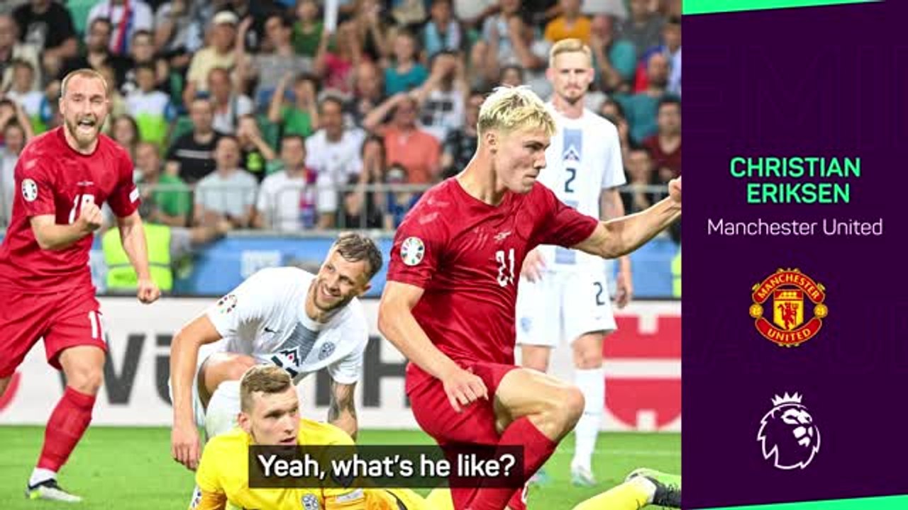 Eriksen excited for imminent arrival of compatriot Hojlund