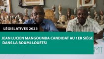 [#Reportage] Législatives 2023 : Jean Lucien Mangoumba candidat au 1er siège dans la Boumi-Louetsi