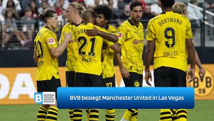 BVB besiegt Manchester United in Las Vegas