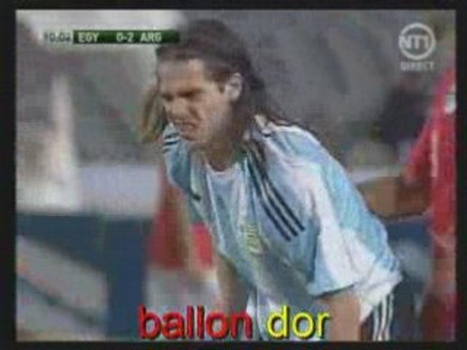 EGYPTE 0-ARGENTINE 2