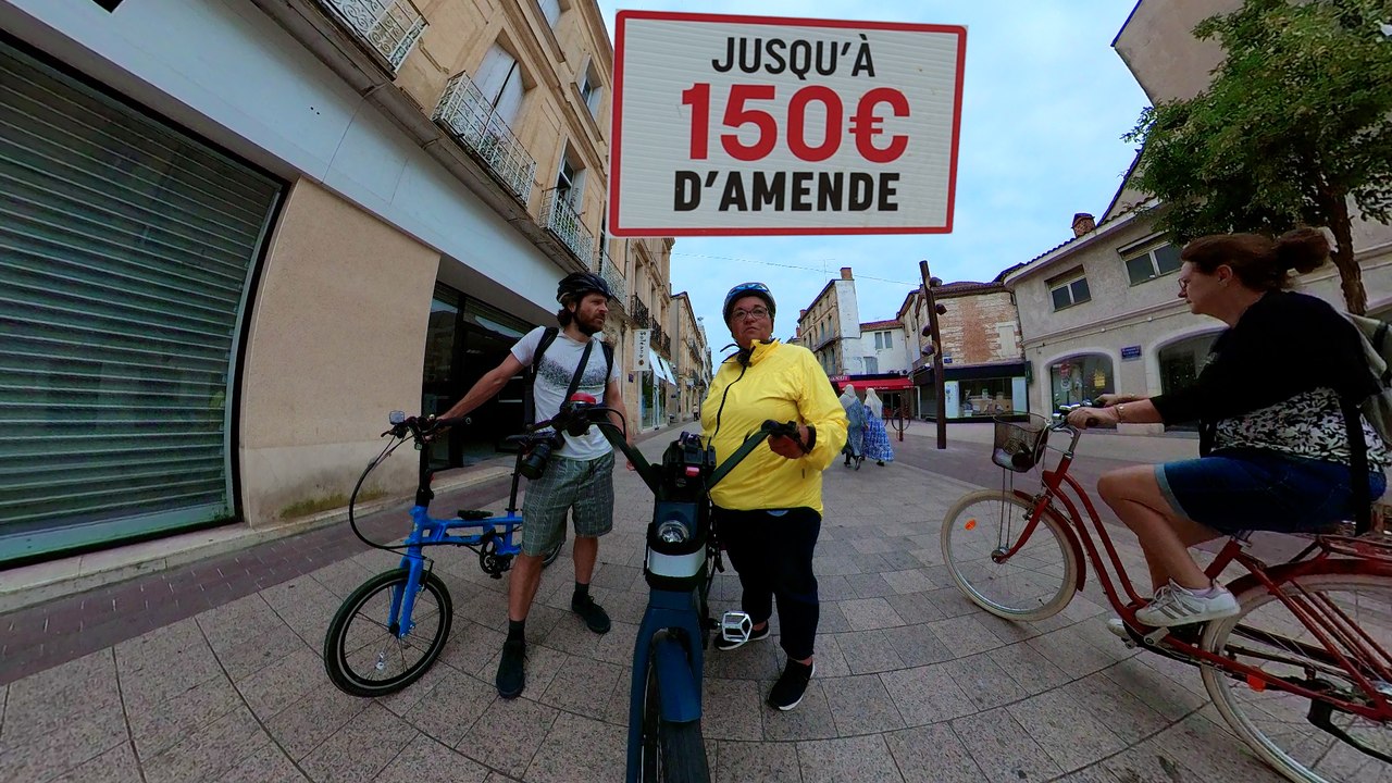 Centre-ville interdit aux vélos :  les amendes pleuvent et les cyclistes fulminent