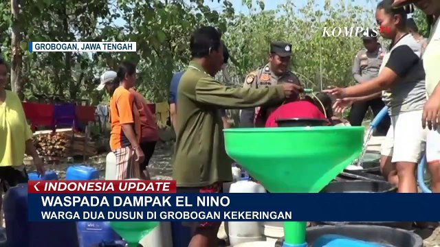 Dampak El Nino di Indonesia, Sejumlah Daerah Sulit Dapat Air Bersih