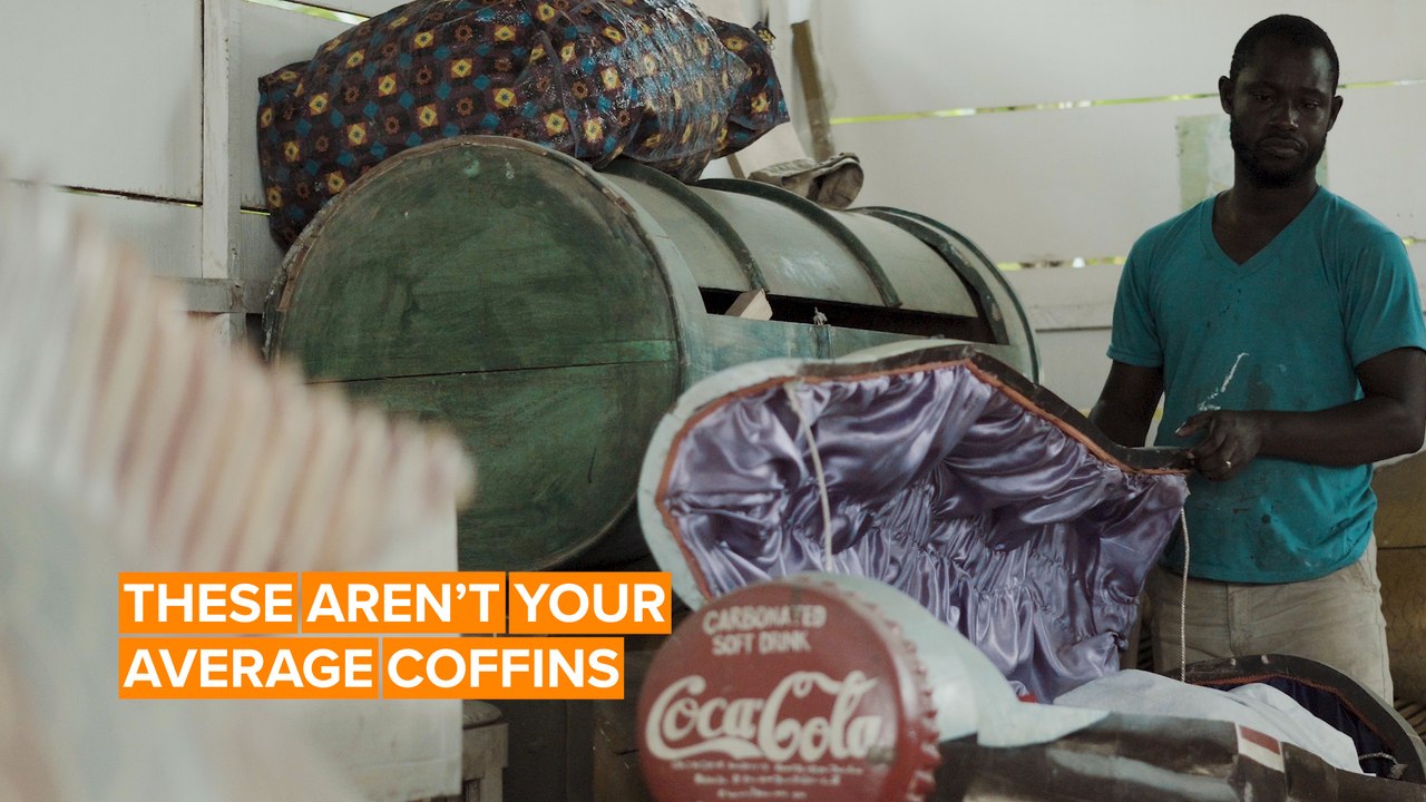 Meet the coffin artist sending people into the afterlife in style