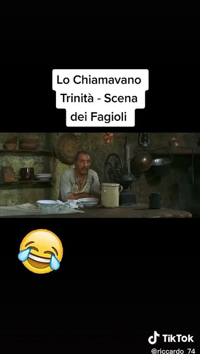 Lo chiamavano Trinità scena dei fagioli