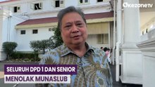 Wacana Munaslub Golkar, Airlangga: Seluruh DPD 1 dan Senior Menolak