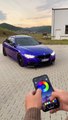 Color changing bmw