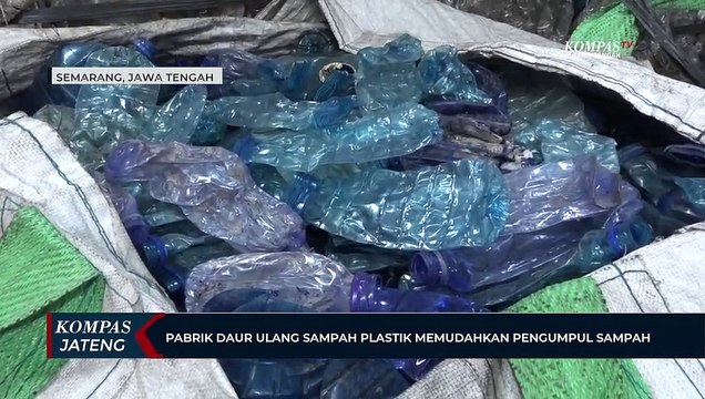 Pabrik Daur Ulang Sampah Plastik Memudahkan Pengumpul Sampah