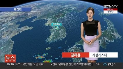 [날씨] 찜통더위 속 소나기…시간당 60㎜ 호우