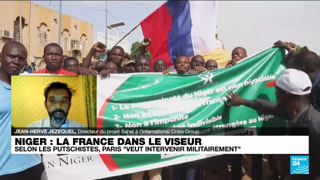 Niger : la France dans le viseur, selon les putschistes, Paris veut intervenir militairement
