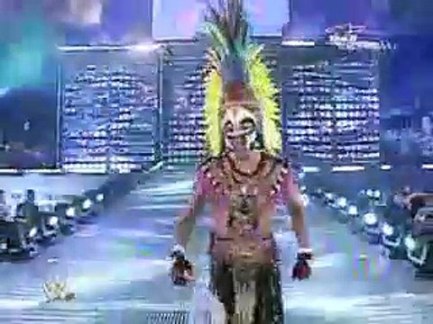 Rey Mysterio vs Randy Orton vs Kurt Angle-Wrestlemania 22